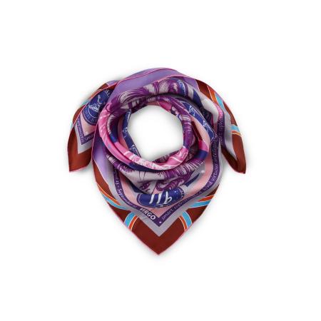 CODELLO Doek Sternzeichen Jungfrau blauw / bruin / sering / rosa