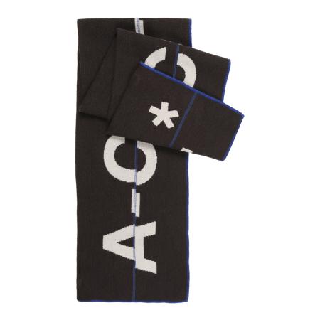 A Cold Wall Sjaal antraciet / wit