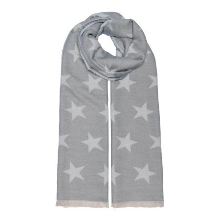 ONLY Sjaal ONLBRINA grijs / lichtgrijs