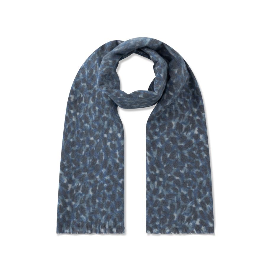 CODELLO Sjaal blauw / zwart Blauw