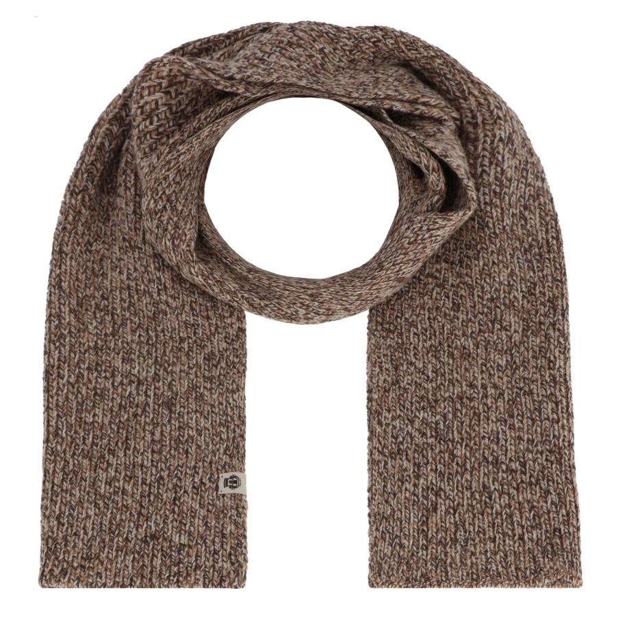 Roeckl Roeckl Sjaal MOULINÉ RIB lichtbruin / bruin gemêleerd -