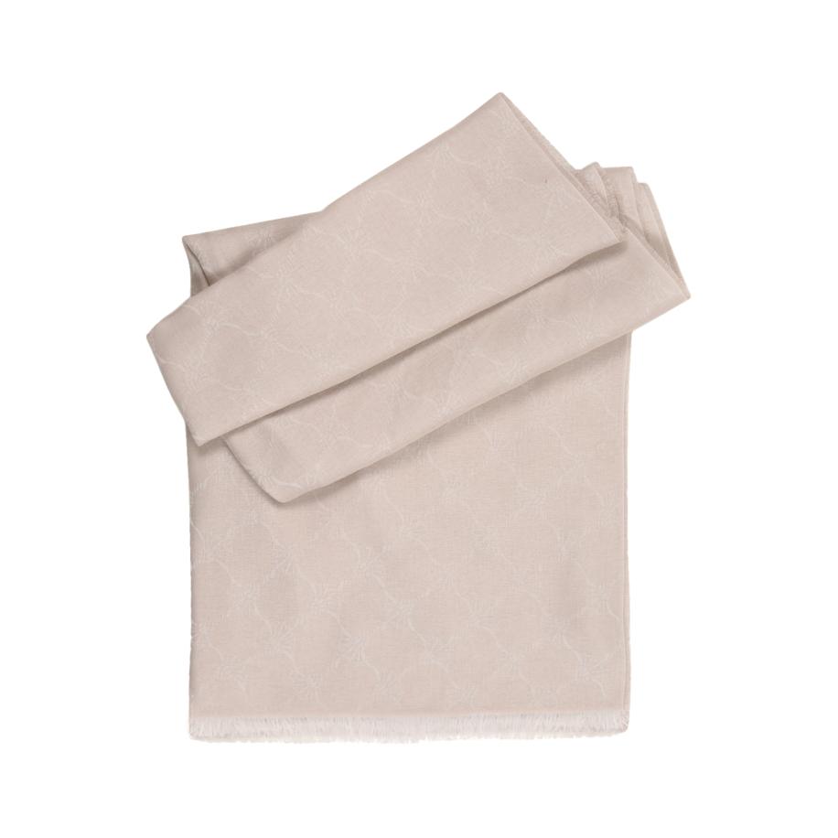 JOOP! Sjaal Ferdis brokaat / wit Bruin