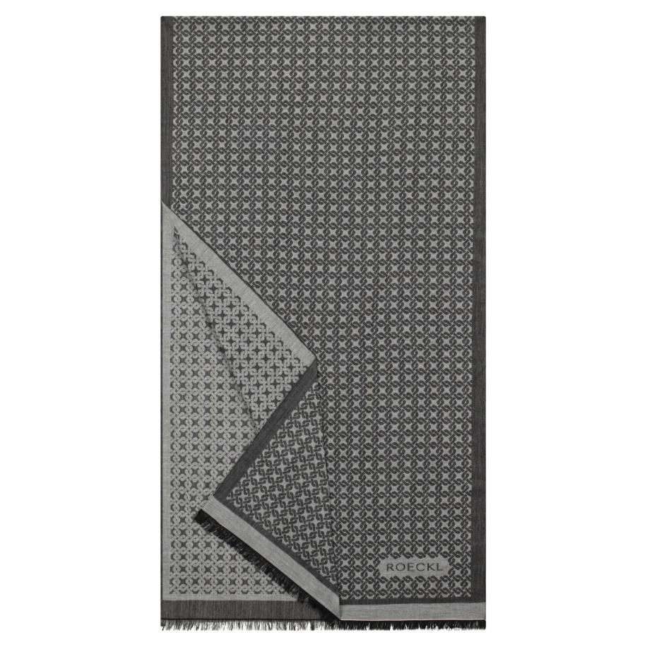 Roeckl Roeckl Sjaal grijs / zwart -