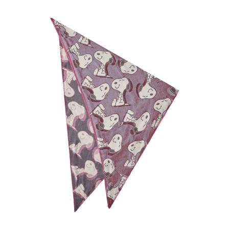 CODELLO Doek donkergrijs / donkerroze / wit