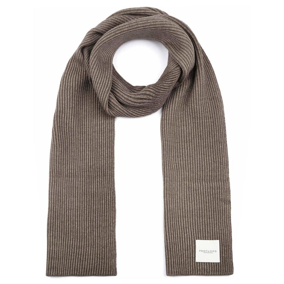 Profuomo Sjaal Wol Groen - Groen