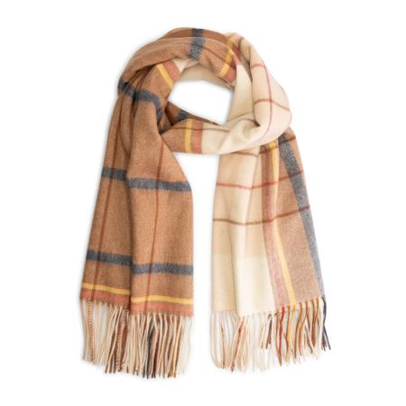 MGO MGO Sjaal Mauve beige / gemengde kleuren