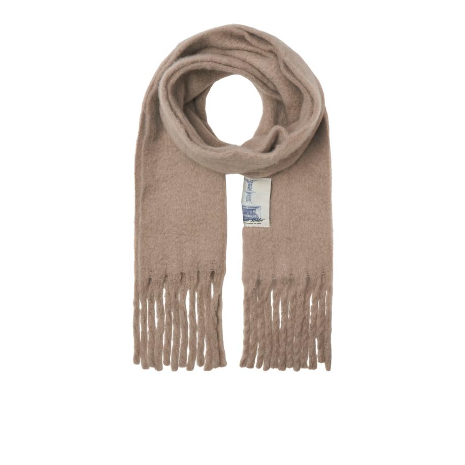 JACK & JONES Sjaal JACNORREBRO brokaat Bruin