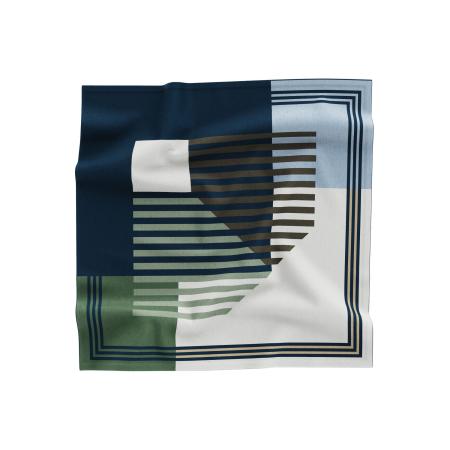 OLYMP SIGNATURE Sjaal nachtblauw, Motief