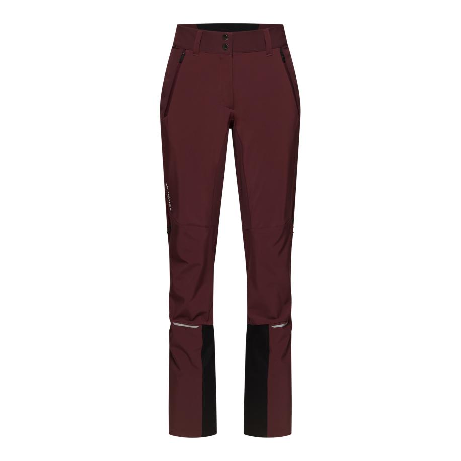Vaude VAUDE Outdoorbroek W Larice Pants IV roestbruin -