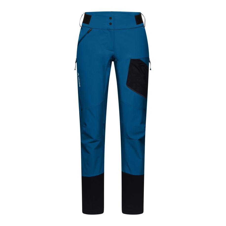 Vaude VAUDE Outdoorbroek Larice IV blauw / zwart -