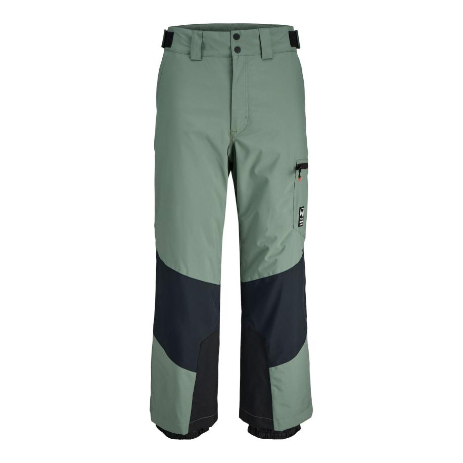 JACK & JONES Outdoorbroek JJAW25 mintgroen / zwart Groen