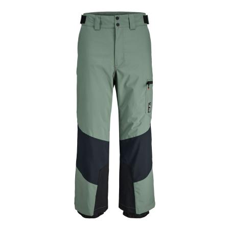 JACK & JONES Outdoorbroek JJAW25 mintgroen / zwart