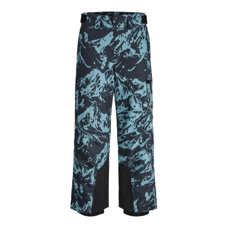 JACK & JONES Outdoorbroek JJAW25 turquoise / zwart