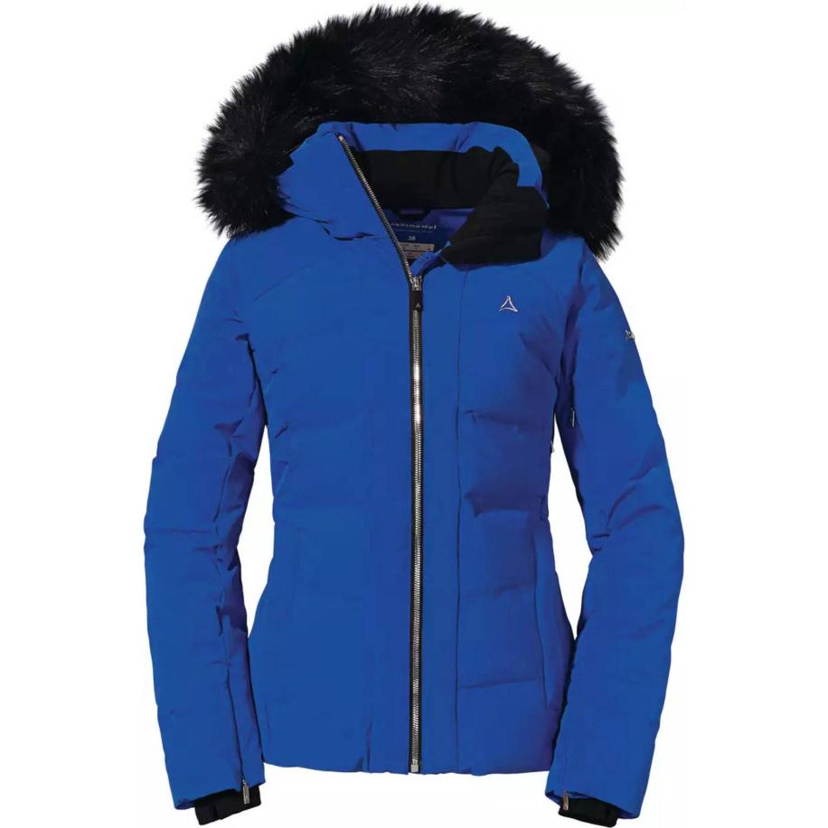 Schöffel Schöffel Sportjas Maribor L blauw / wit -