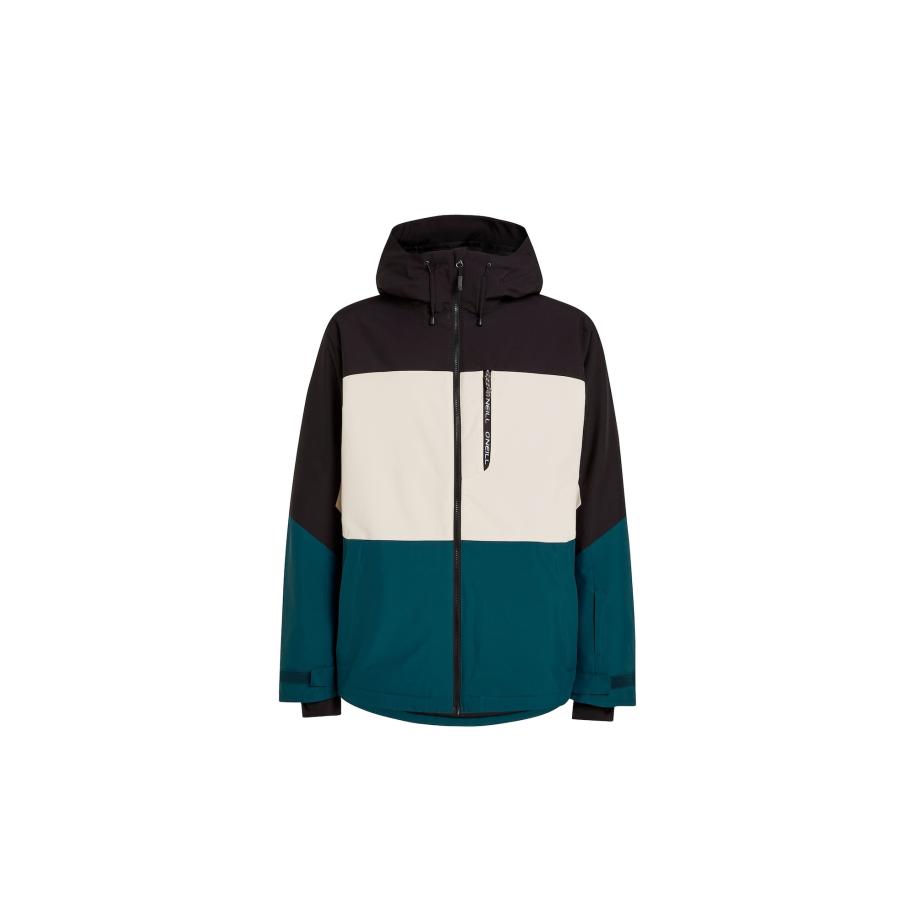 O'Neill ONEILL Sportjas Carbonite petrol / zwart / offwhite -