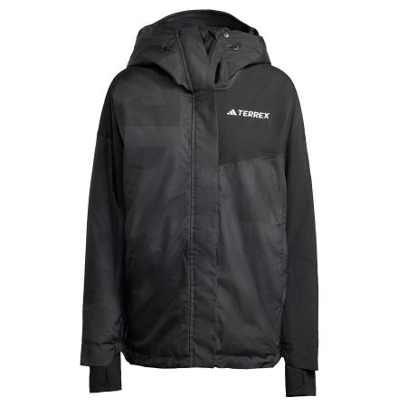 Adidas ADIDAS TERREX Sportjas Multi donkergrijs / zwart / wit