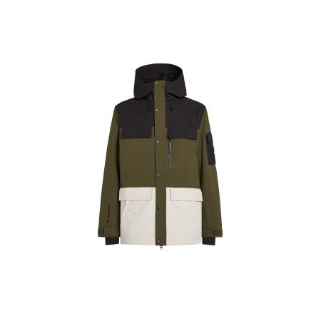 O'Neill ONEILL Sportjas Utility Pro Hybrid ecru / groen / zwart