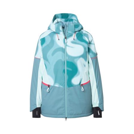 Ulla Popken Ulla Popken Sportjas turquoise / pastelblauw / lichtblauw