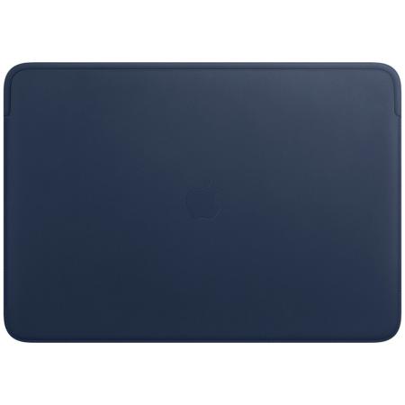Leather Sleeve voor de Apple MacBook Pro 16 inch - Midnight Blue