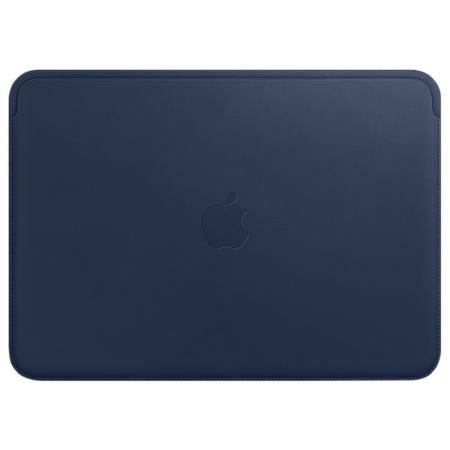 Leather Sleeve voor de Apple MacBook 12 inch - Midnight Blue
