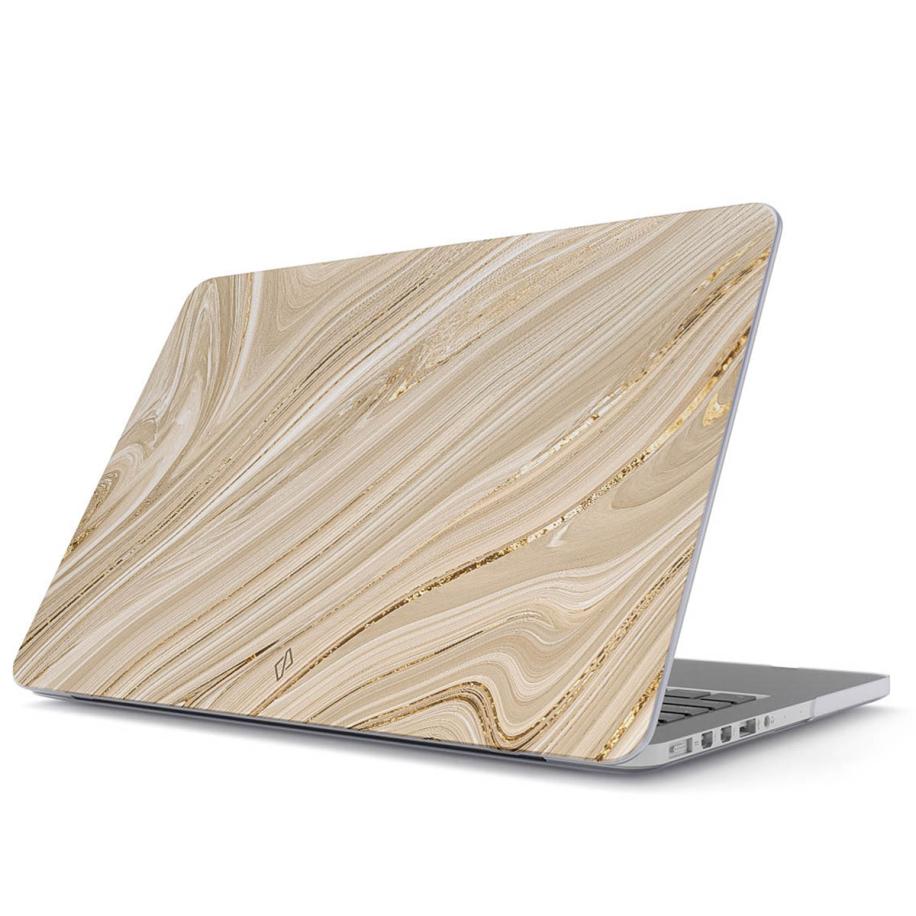 Burga Hardshell Cover voor de Apple MacBook Air 13 inch (2018-2020) - Full Glam Bruin