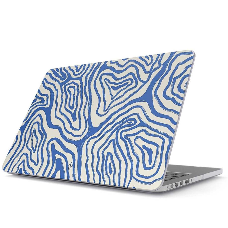 Burga Hardshell Cover voor de Apple MacBook Pro 13 inch (2020 / 2022) - Seven Seas Blauw