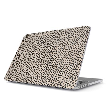 Burga Hardshell Cover voor de Apple MacBook Air 13 inch (2022 / 2024 M3 chip / 2025 M4 chip) - Almond Latte