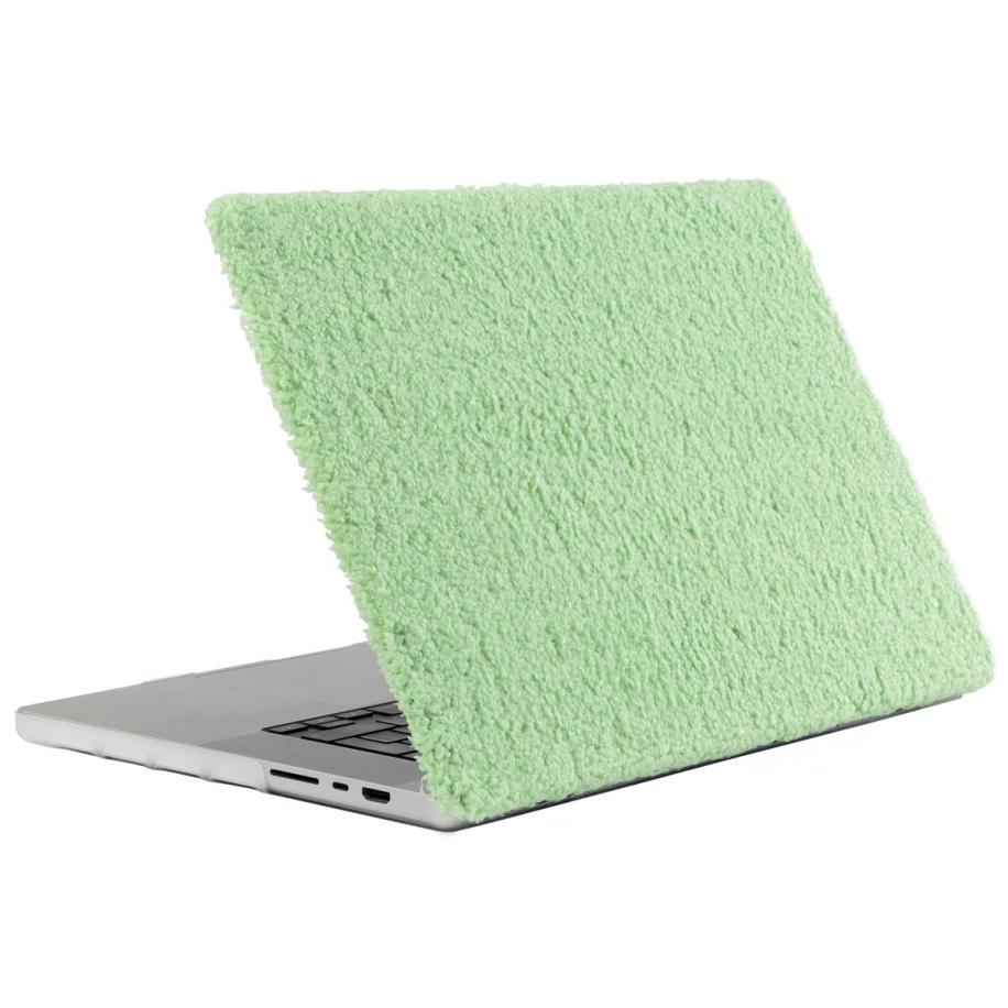 imoshion Teddy Hard Cover voor de Apple MacBook Air 15 inch (2023 / 2024 M3 chip / 2025 M4 chip) - Matcha Green Groen