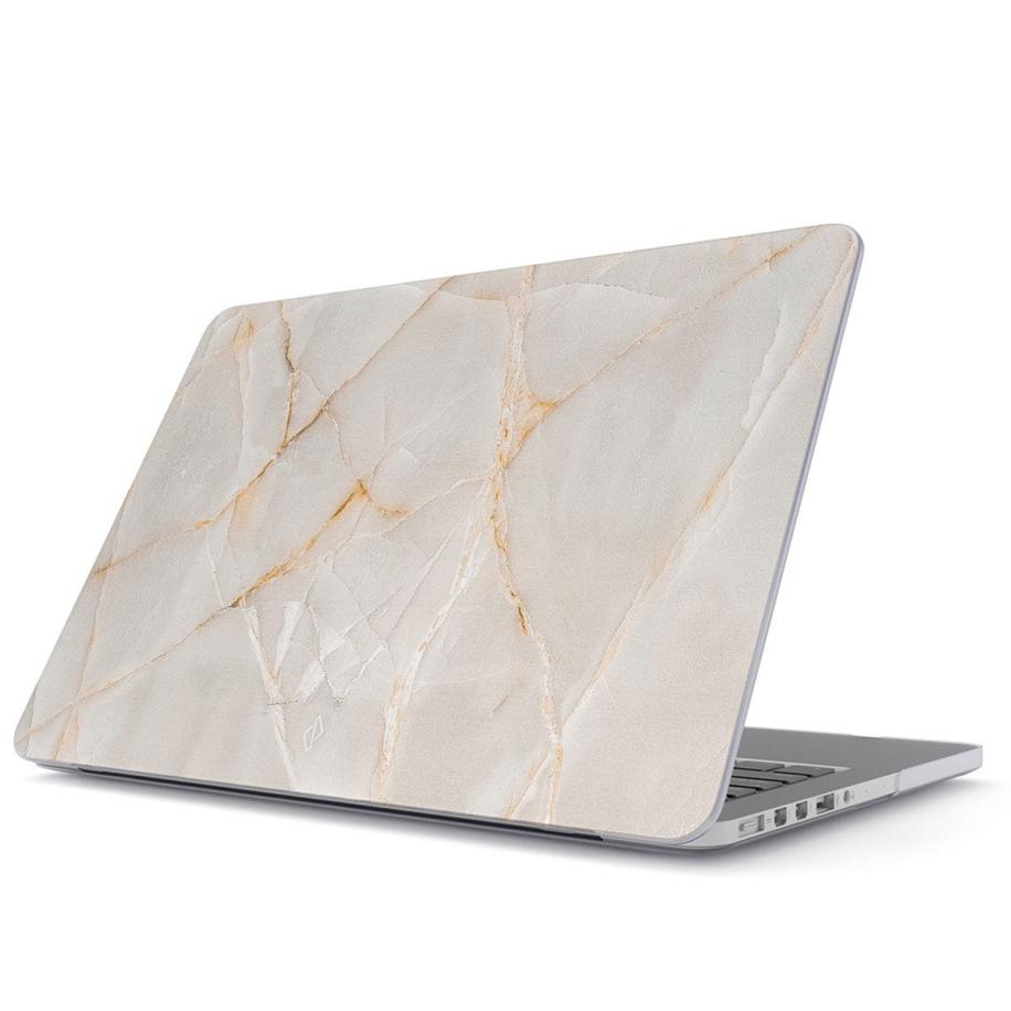 Burga Hardshell Cover voor de Apple MacBook Pro 14 inch (2021 / 2023 M3 chip / 2024 M4 chip / 2025 M5 chip) - Vanilla Sand Multicolor