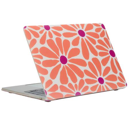 imoshion Design Laptop Cover voor de Apple MacBook Pro 14 inch (2021 / 2023 M3 chip / 2024 M4 chip / 2025 M5 chip) - Orange Flower Connect