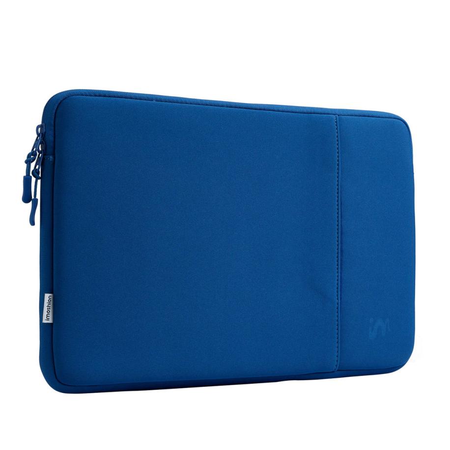 imoshion Laptop hoes 13 inch - Laptopsleeve met vak - Cobalt Blue Blauw