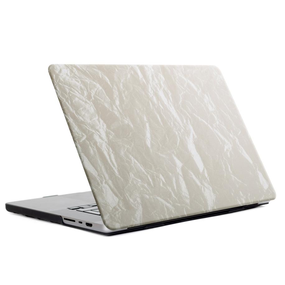 Selencia Fluwelen Cover voor de Apple MacBook Pro 16 inch (2021 / 2023 M3 chip / 2024 M4 chip) - Beige Bruin