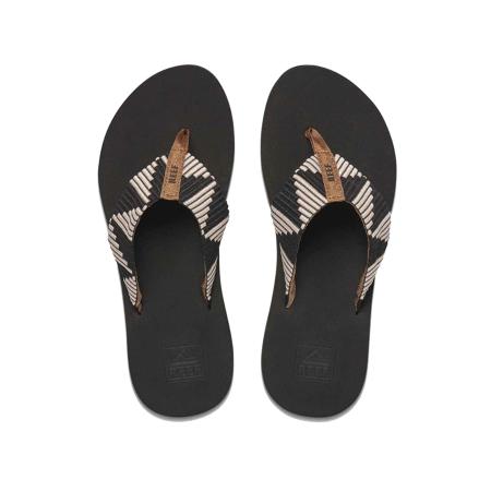Reef Spring Woven slippers Zwart 409116