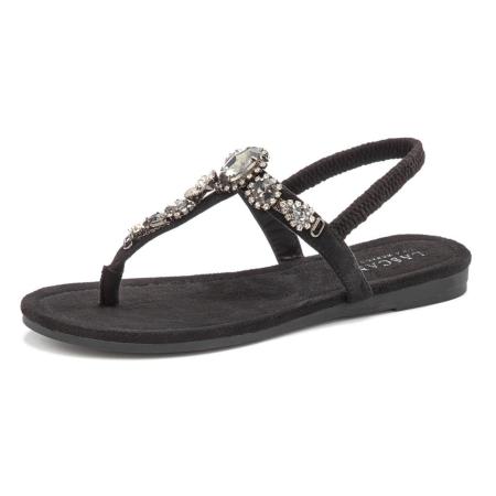 Lascana LASCANA Teenslipper zwart