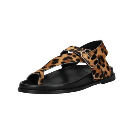 Inuovo INUOVO Teenslipper camel / bruin / zwart