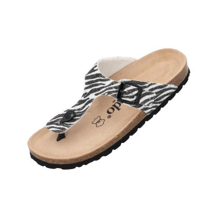 Palado Palado Teenslipper Kos Wild zwart / wit