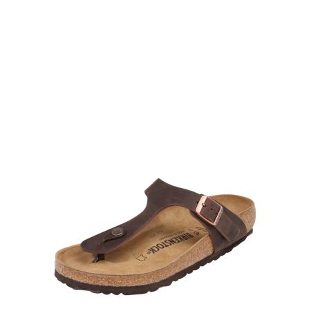 Birkenstock BIRKENSTOCK Teenslippers Gizeh donkerbruin