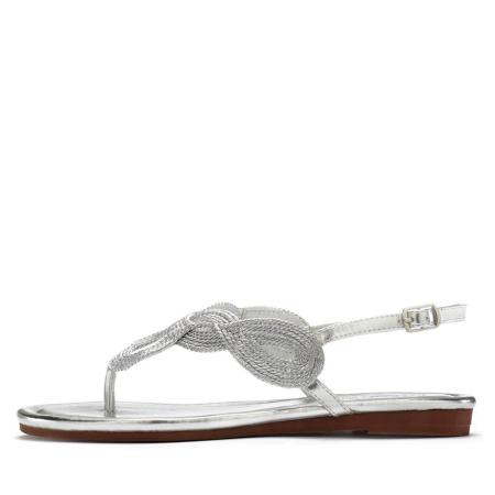 Lascana LASCANA Teenslipper zilver