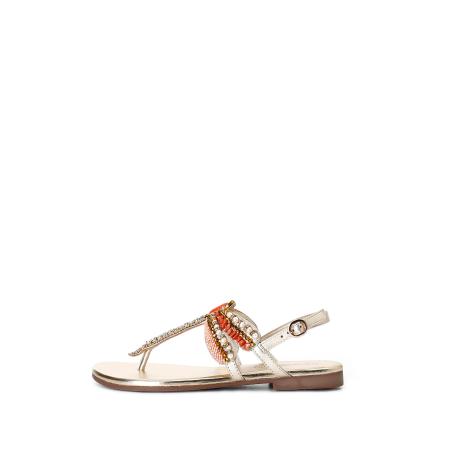 CAFèNOIR CAFè NOIR Teenslipper gemengde kleuren / koraal