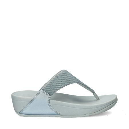 Fitflop Lulu Shimmer Lux slippers Blauw 468043