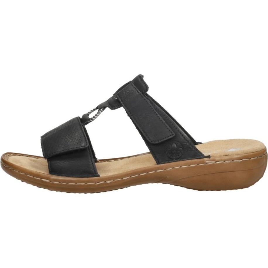 Rieker - Open Teen Zwart