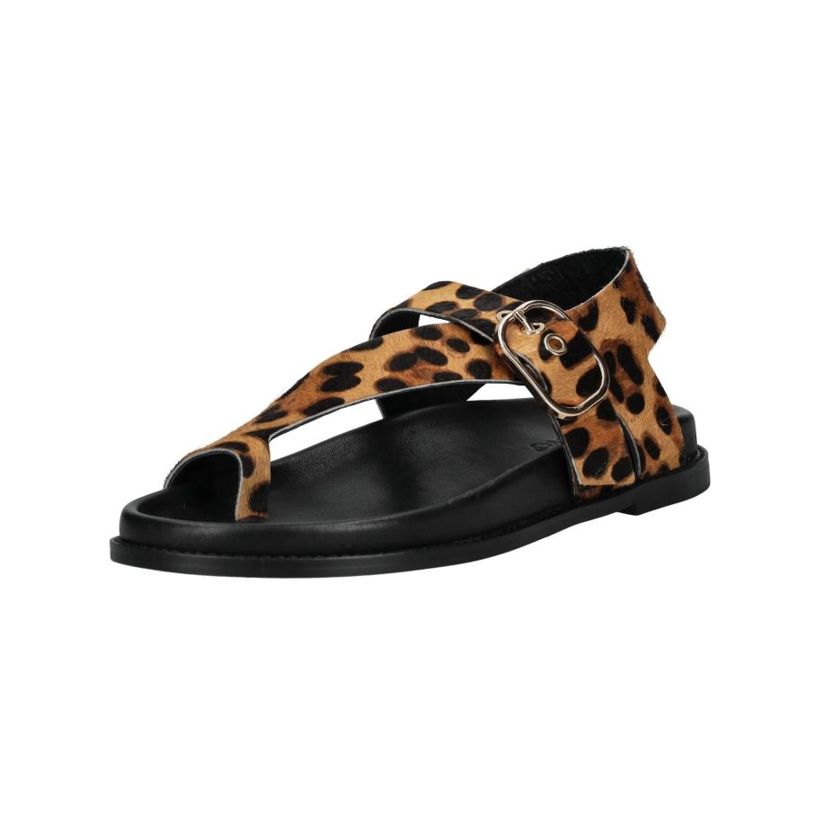 Inuovo INUOVO Teenslipper camel / bruin / zwart -