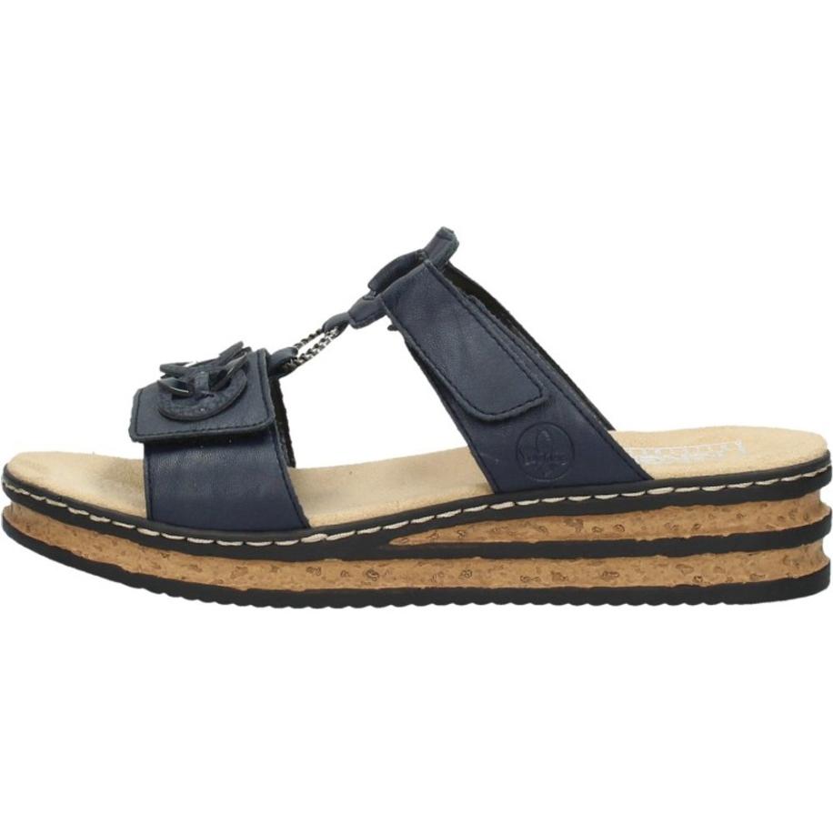 Rieker - Open Teen Blauw