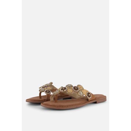 Lazamani Slippers beige Synthetisch