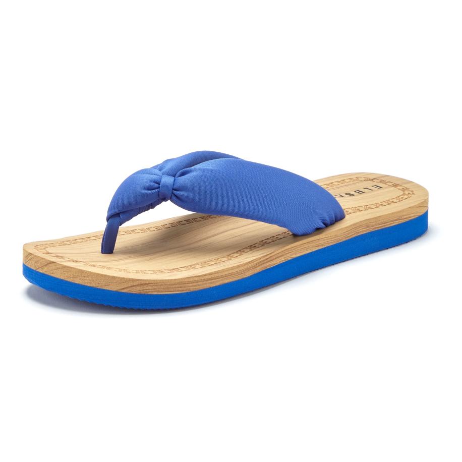 Elbsand Elbsand Teenslipper blauw -
