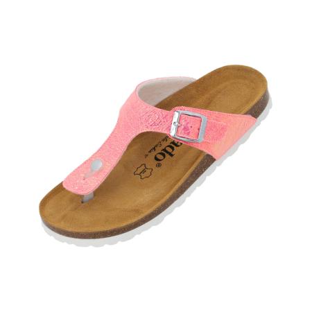 Sila Sahin Palado by Sila Sahin Teenslipper Kos Disco neonroze / zilver