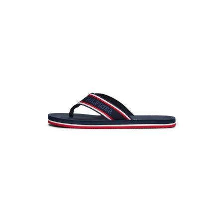 Tommy Hilfiger TOMMY HILFIGER Teenslippers blauw / marine / rood / wit