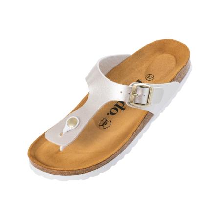 Palado Palado Teenslipper Kos zilver