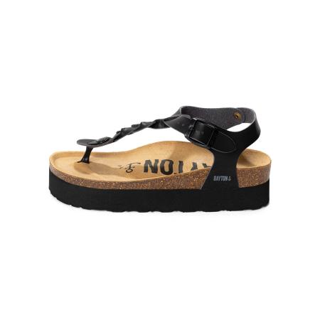 Bayton Bayton Teenslipper BANDAJOZ zwart