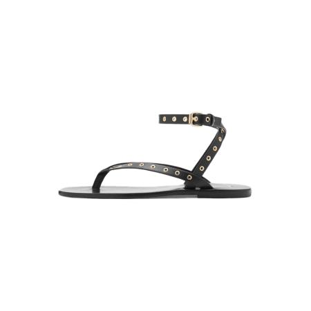 Mango MANGO Teenslipper zwart